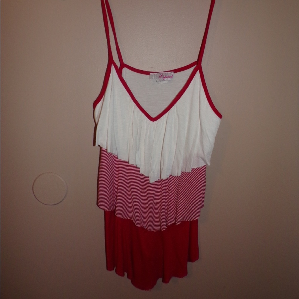 Red/White Top